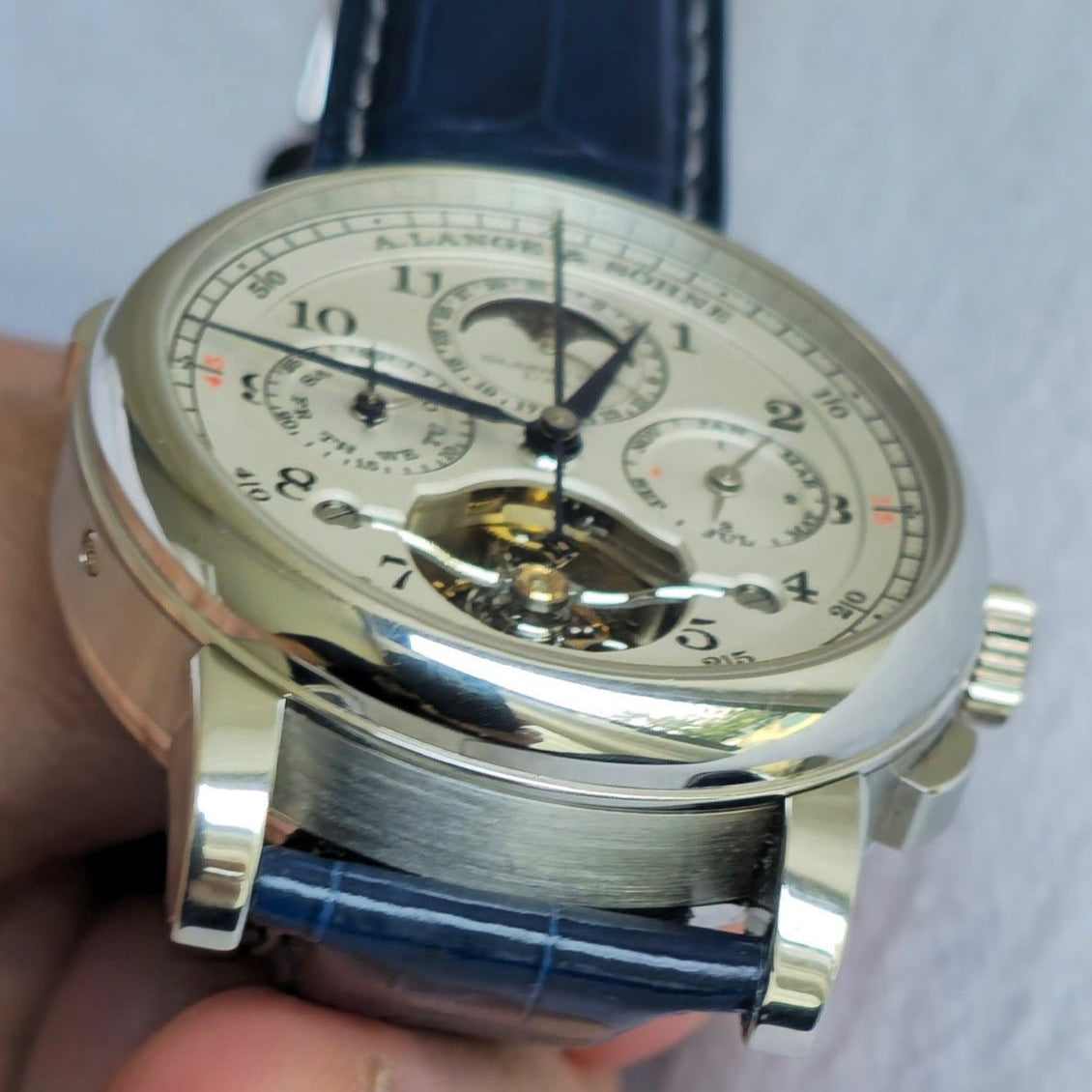 A. Lange & Söhne Turbograph Perpetual Platinum 2020