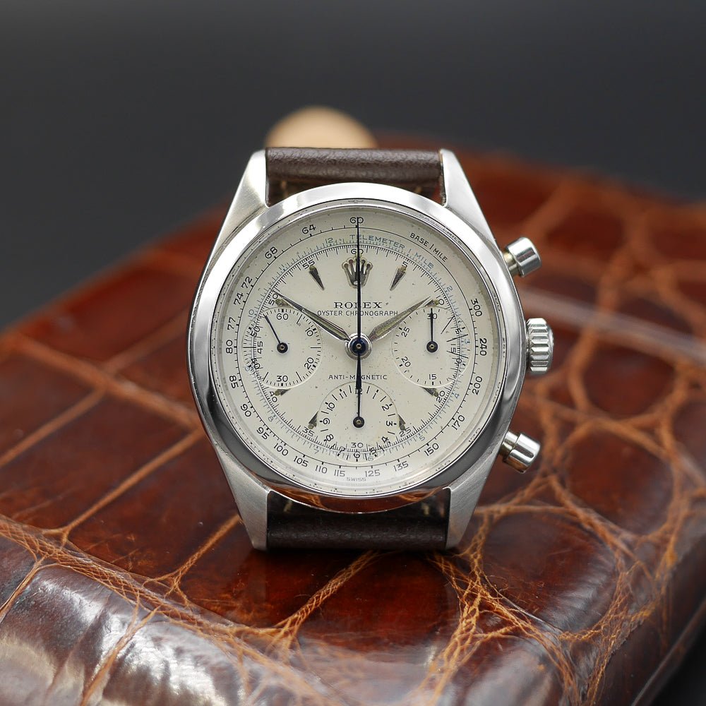 Rolex Oyster Chronograph Ref:6234 in Stainless steel. Circa:1960