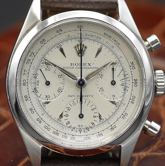 Rolex Oyster Chronograph Ref:6234 in Stainless steel. Circa:1960