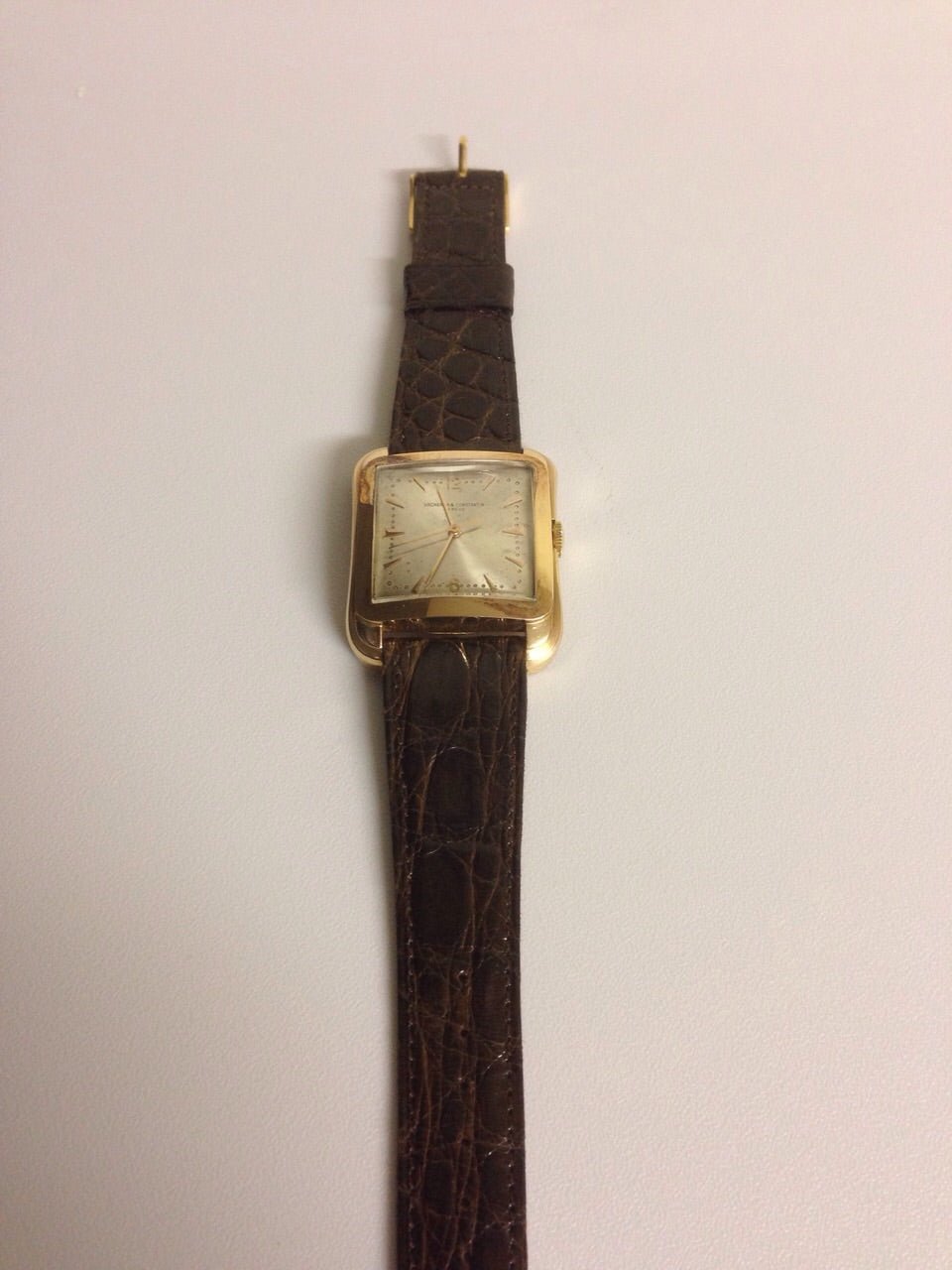 Vacheron & Constantin Toledo Ref: 4822 in Pink gold. Circa: 1950.