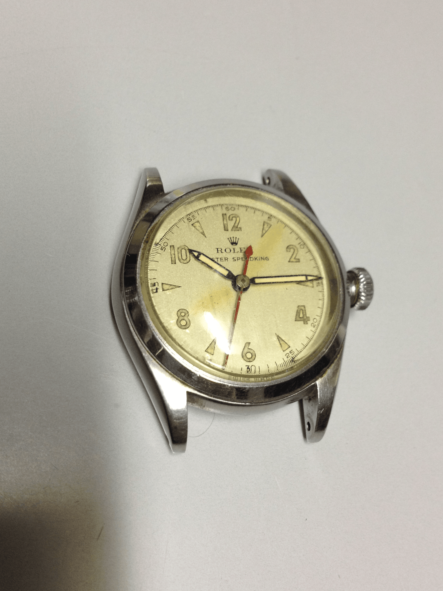 Rolex Oyster Speed King in Stainless steel. Circa:1957