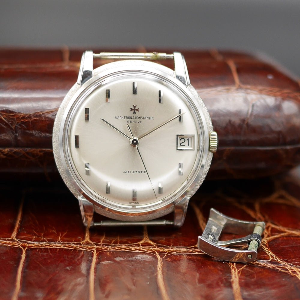 Vacheron&Constantin Vertical Indexes Ref:6394 in White gold. Circa:1955