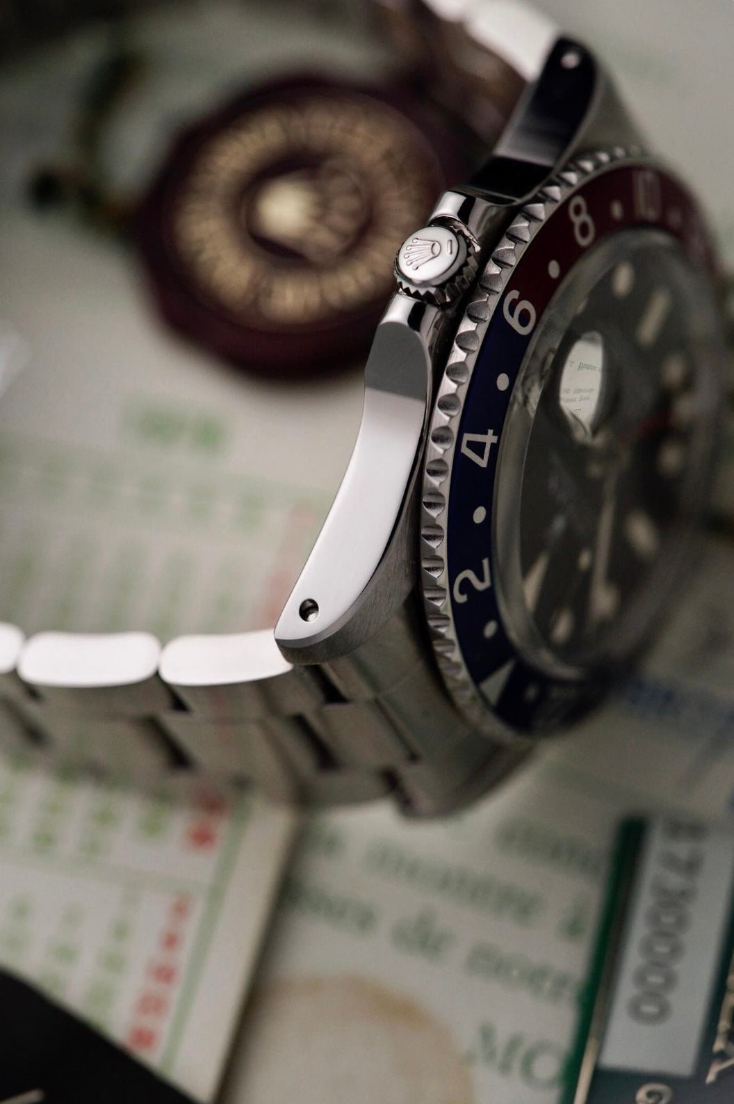 Rolex GMT Master Ref 1675 in Stainless Steel, 1979 Full Set
