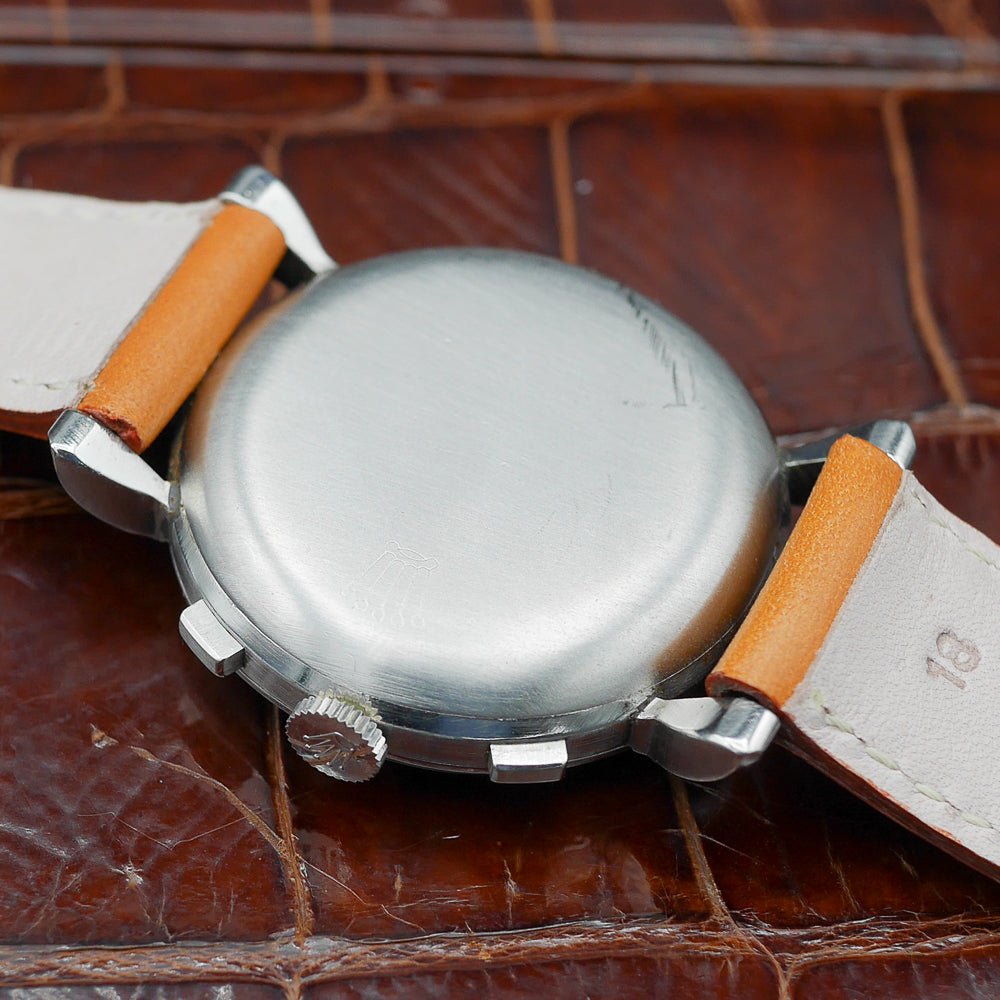 Rolex Chronograph Ref:4099 in Stainless steel. Circa:1950.