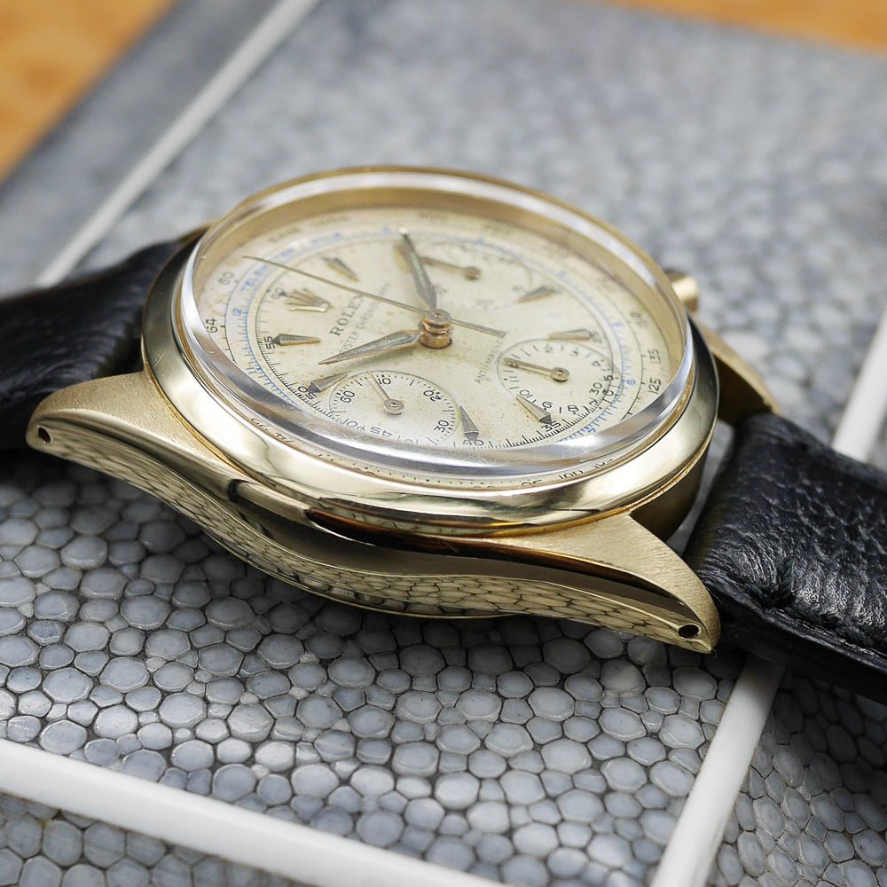 Rolex Oyster Chronograph antimagnetic Ref:6234 in Yellow gold 14kt. Circa:1960.