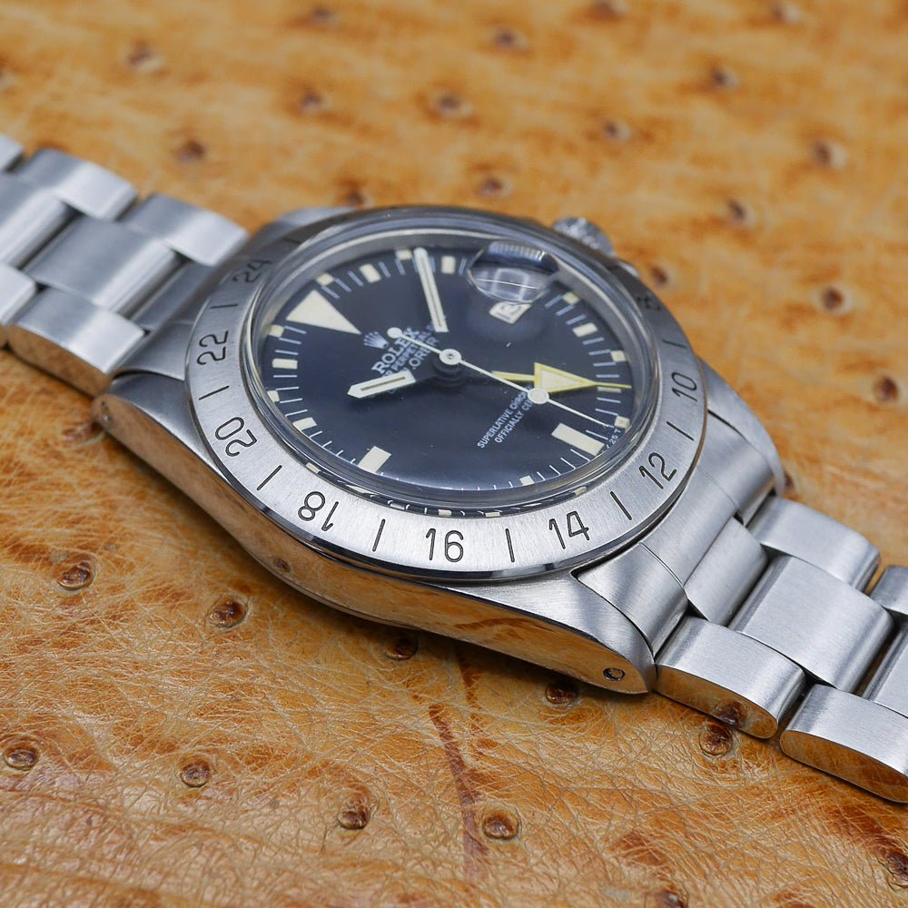 Rolex Explorer II Ref:1655 in Stainless steel. Circa: 1972.