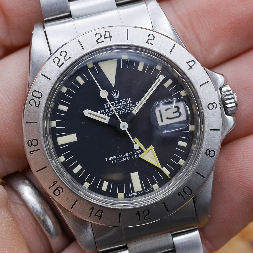 Rolex Explorer II Ref:1655 in Stainless steel. Circa :1972.