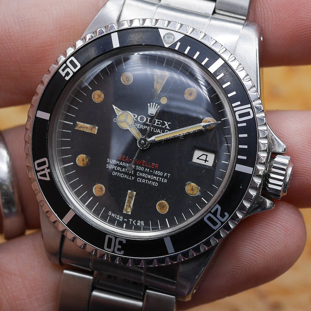 Rolex Sea Dweller Ref: 1665 in Stainless steel. Circa: 1967.