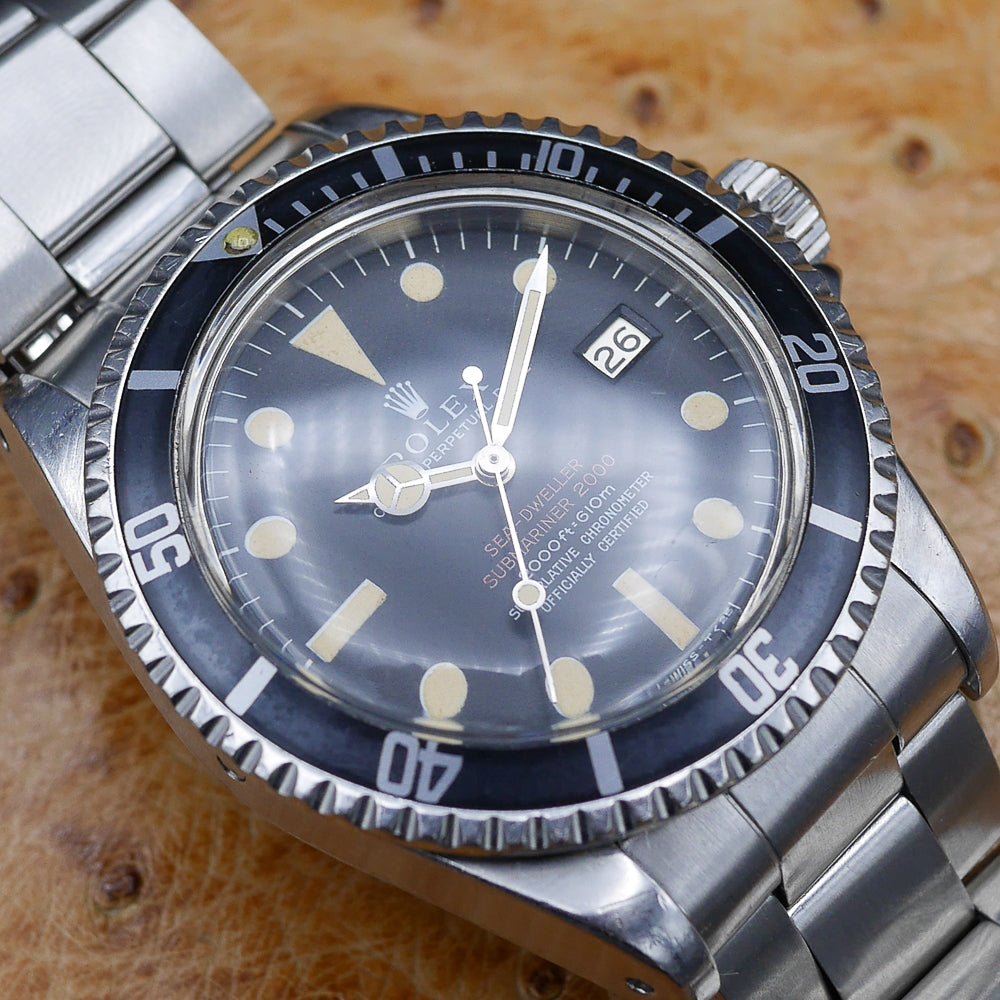 Rolex Sea Dweller Patent Pending Ref: 1665 in Stainless steel. Circa:1967.