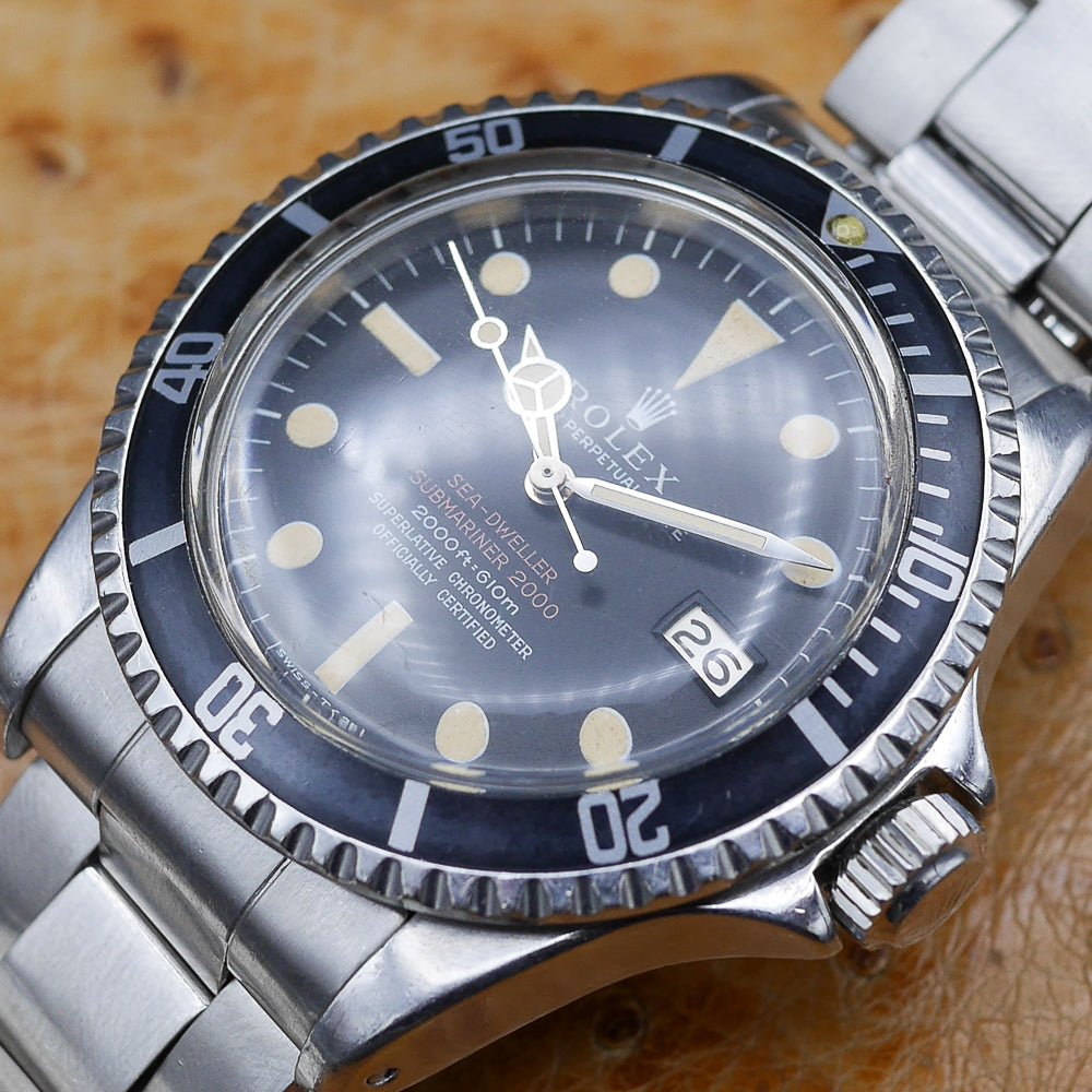 Rolex Sea Dweller Patent Pending Ref: 1665 in Stainless steel. Circa:1967.