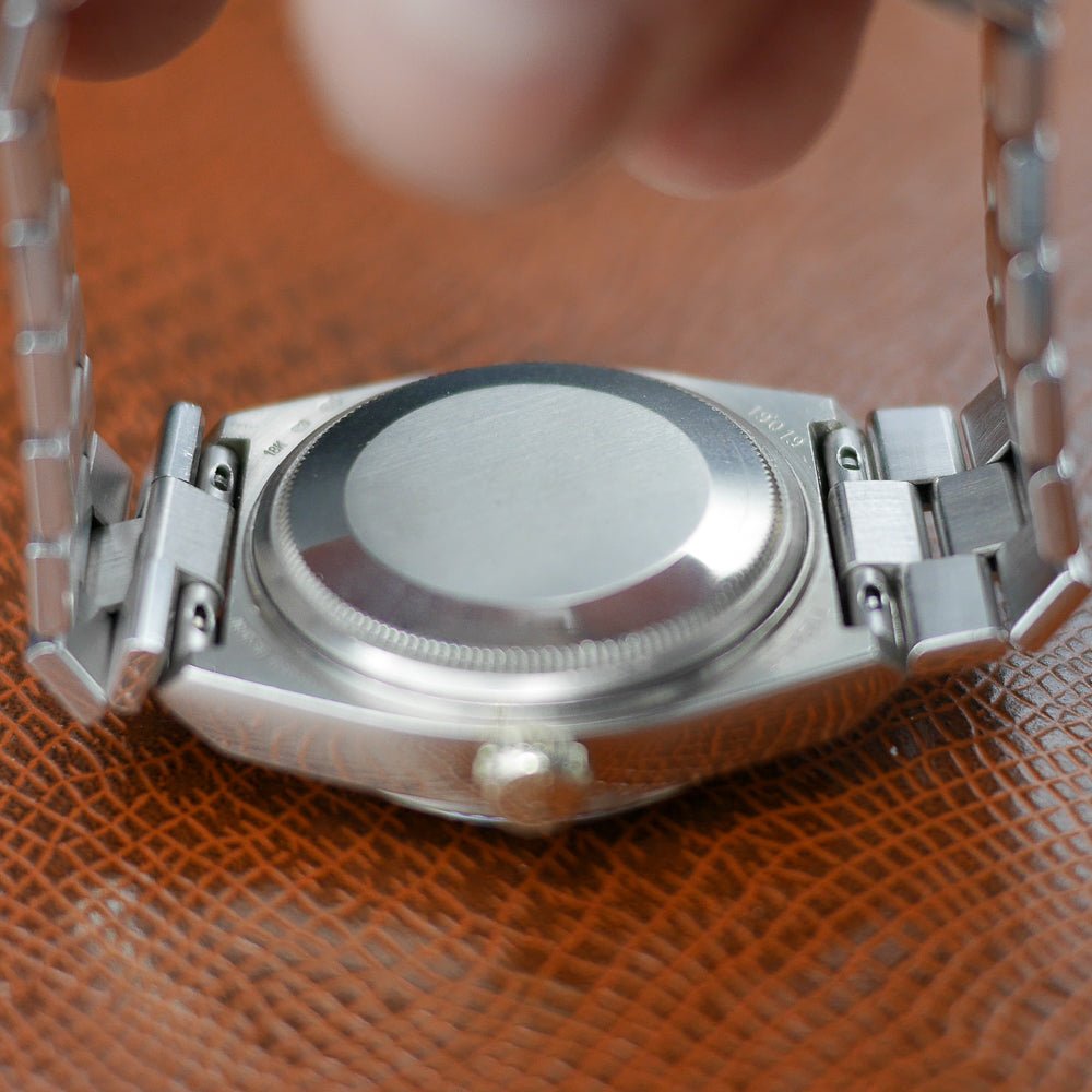 Rolex Oyster Quartz Day Date Ref: 19019 in White gold. Circa: 1988.