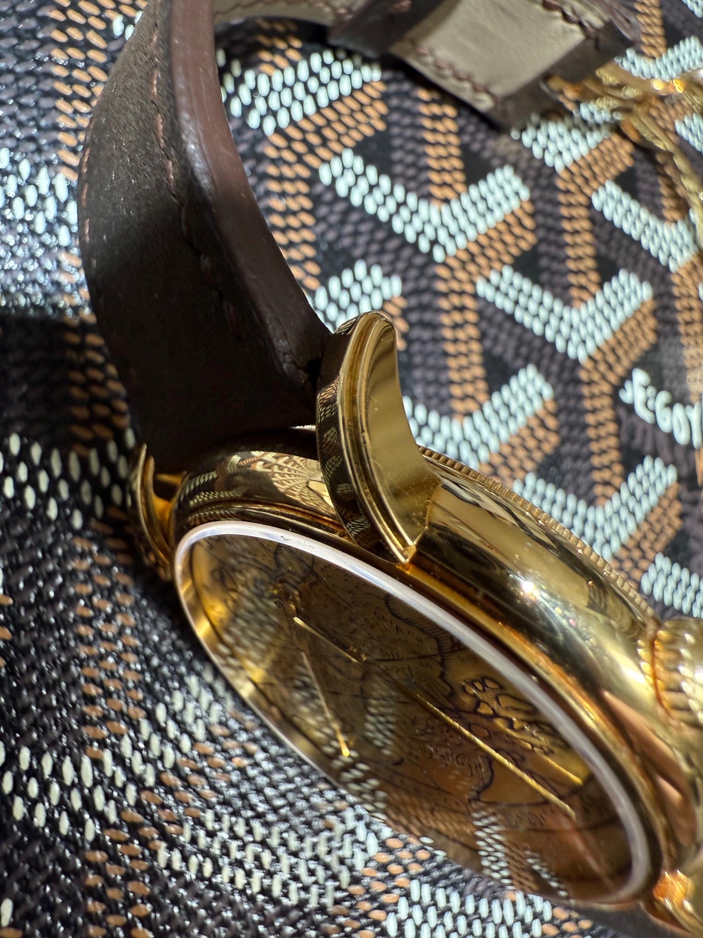 Vacheron & Constantin Mercator Réf: 43050 double rétrograde in yellow gold, 36mm, with Caliber 1120/2.