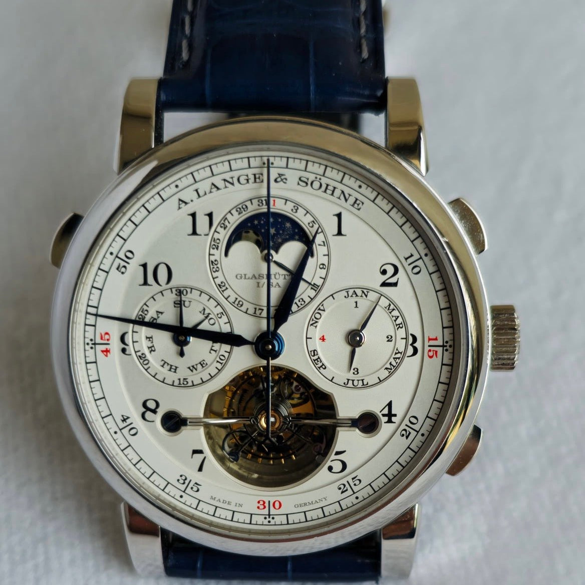 A. Lange & Söhne Turbograph Perpetual Platinum 2020