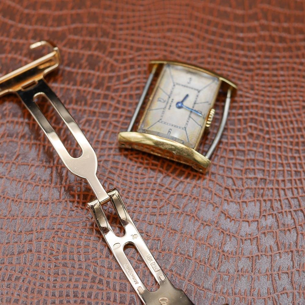 Cartier Dress watch in White gold. Circa: 1940.