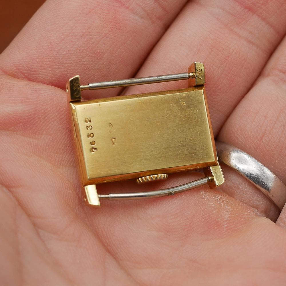 Cartier Dress watch in White gold. Circa: 1940.
