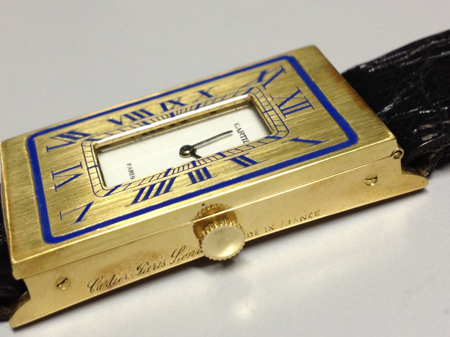 Cartier Half Hunter Watch in Yellow Gold, Circa 1960 - Pires - Mauboussin