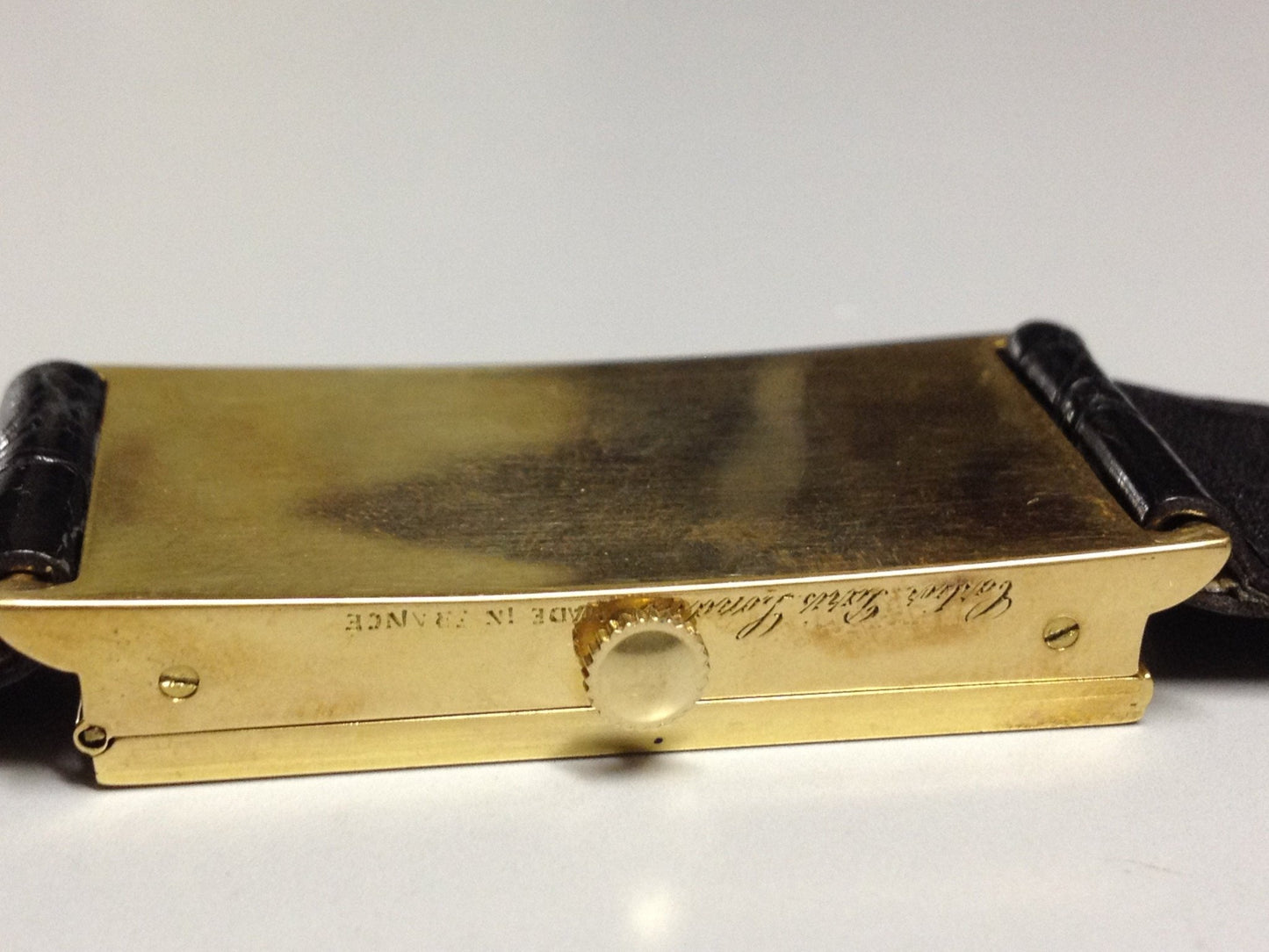 Cartier Half Hunter Watch in Yellow Gold, Circa 1960 - Pires - Mauboussin