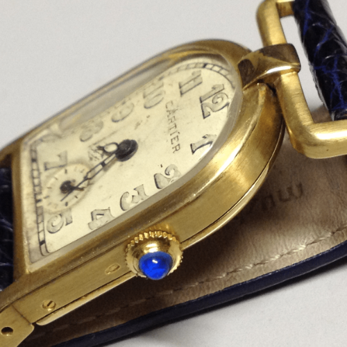 Cartier Horse shoe in Yellow gold 14kt. Circa:1940.