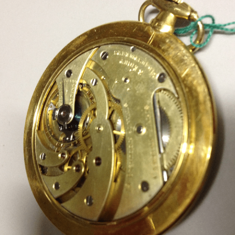 Cartier Pocket watch in Yellow gold. Circa: 1930.