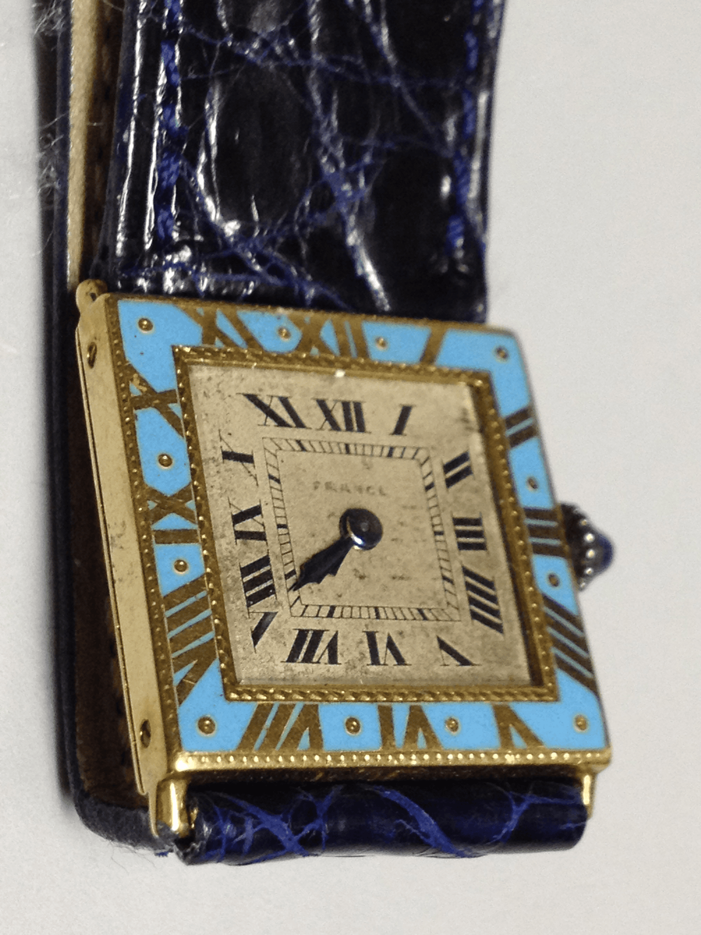 Cartier Quadrant in Yellow gold 14kt. Circa: 1940.