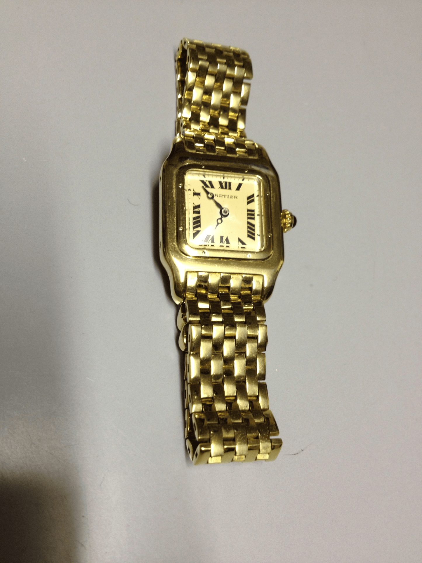 Cartier Santos in Yellow gold. Circa: 1950.