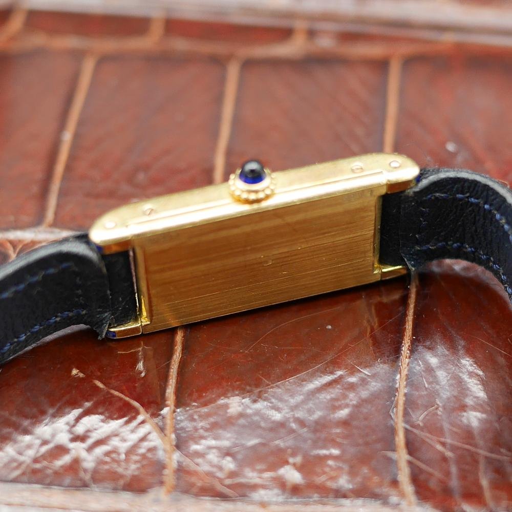 Cartier Tank in Yellow gold. Circa: 1930.
