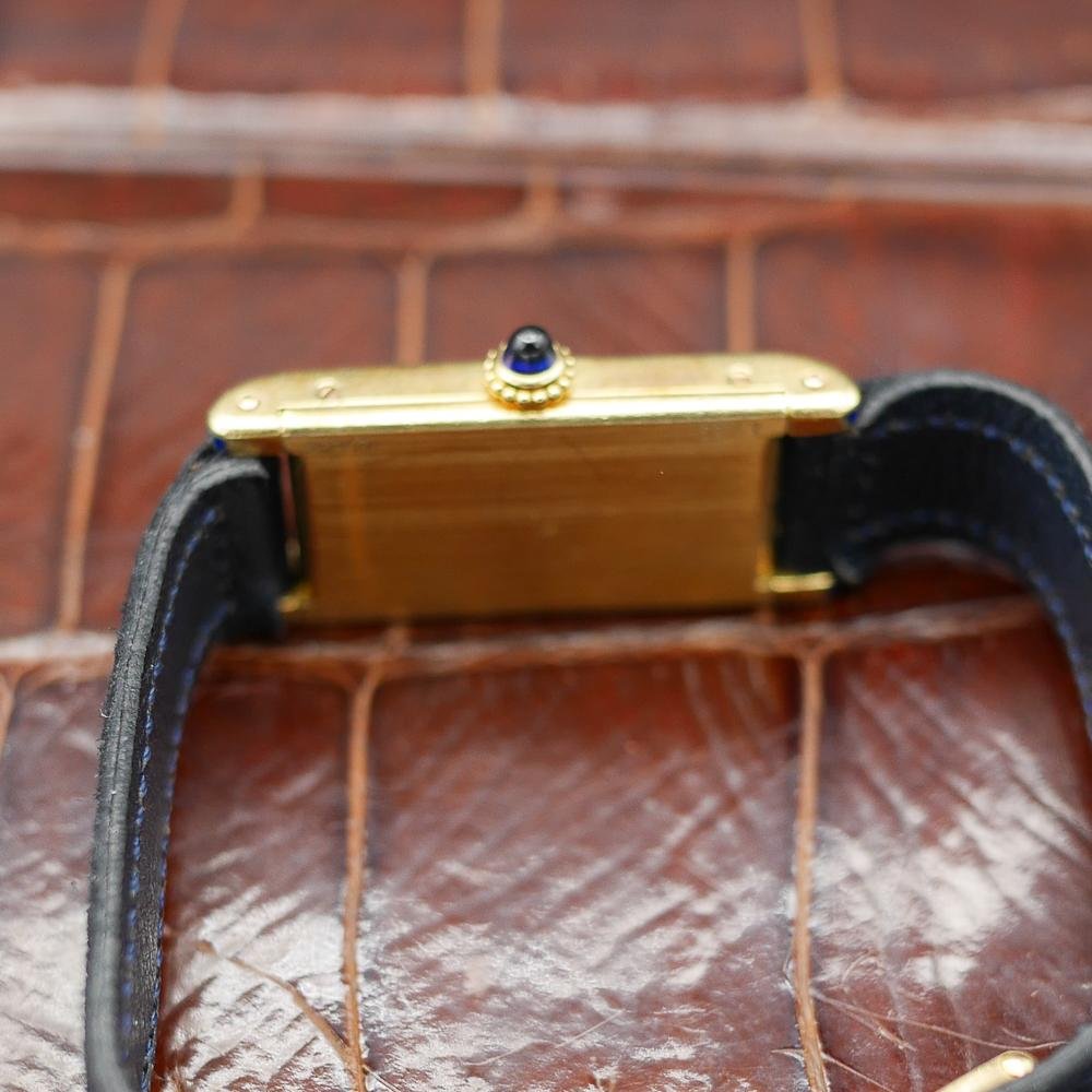 Cartier Tank in Yellow gold. Circa: 1930.