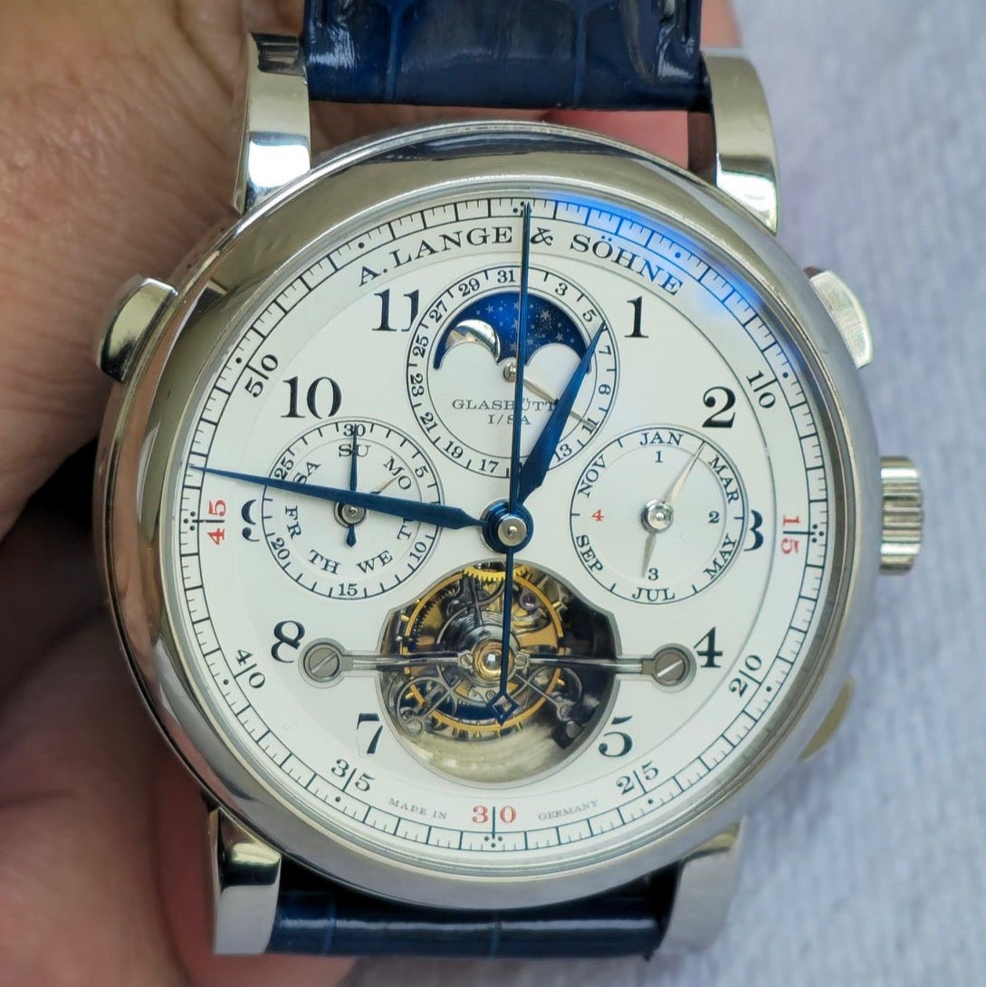 A. Lange & Söhne Turbograph Perpetual Platinum 2020
