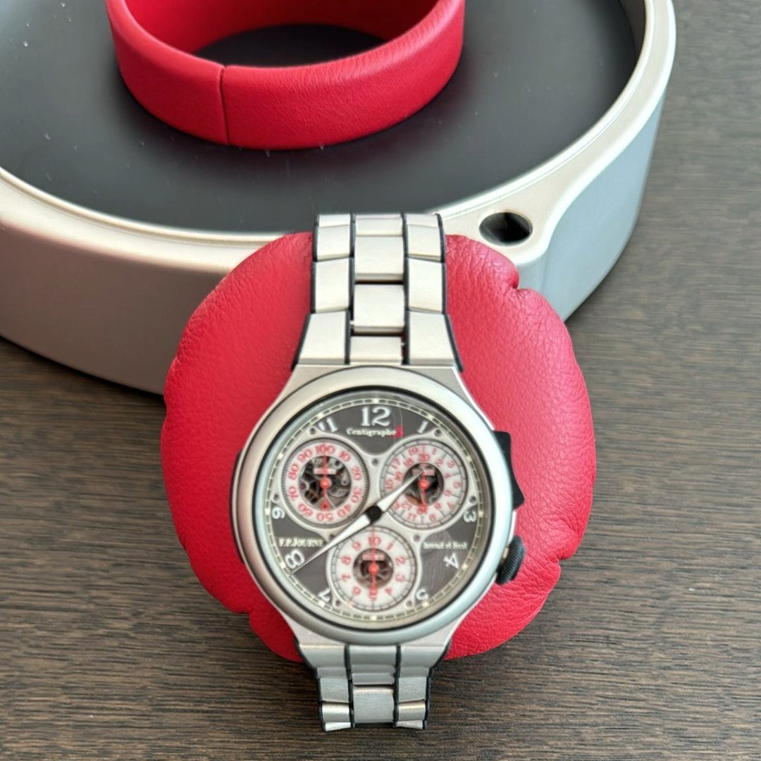 F.P. Journe Centigraphe Sport 2017, aluminium case, NOS, full set, unworn, rare collector’s timepiece.
