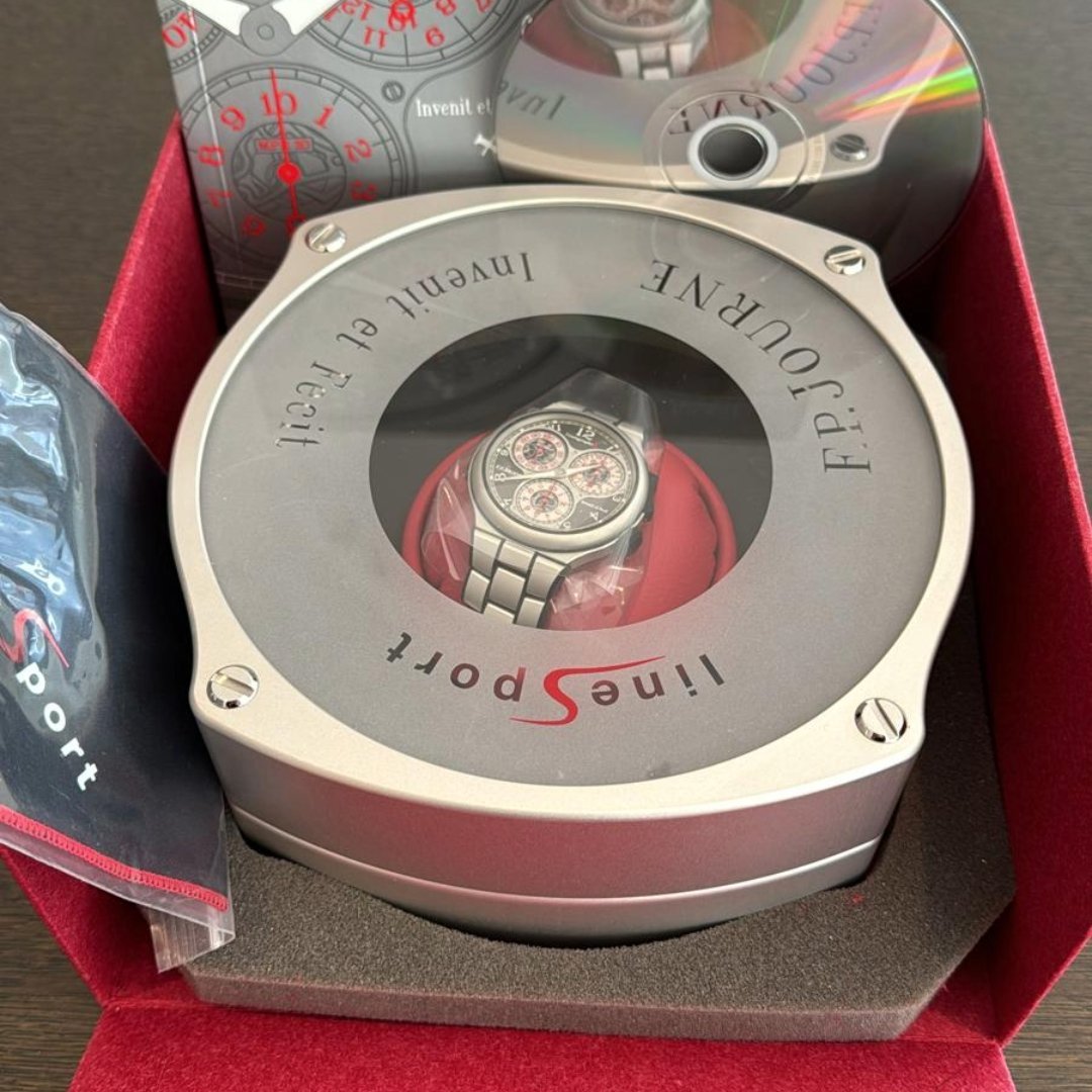 F.P. Journe Centigraphe Sport 2017, aluminium case, NOS, full set, unworn, rare collector’s timepiece.