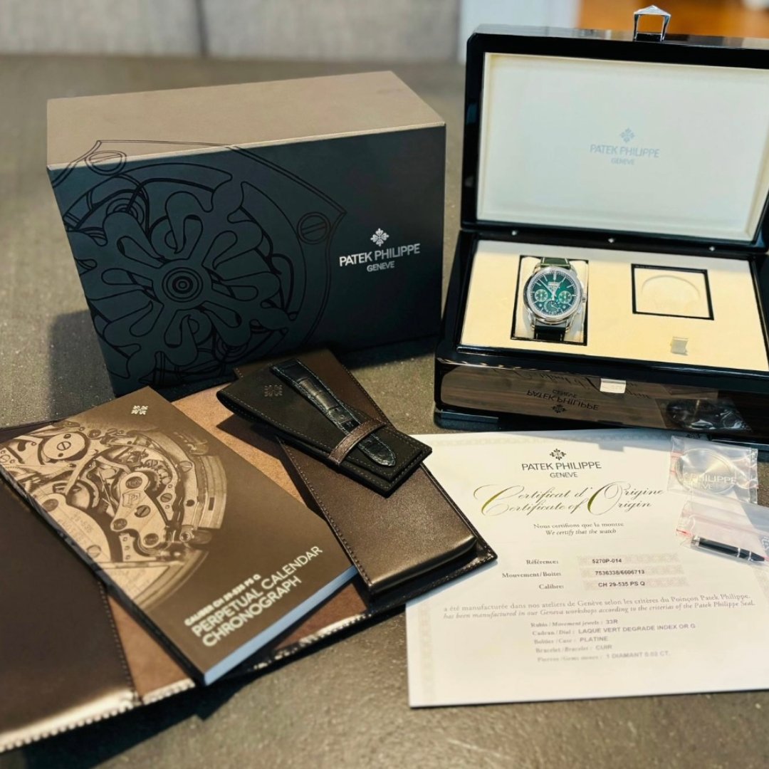 Patek Philippe 5270P - 014 Perpetual Calendar Chronograph 2023 - Pires - Mauboussin