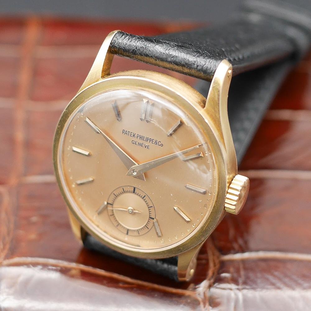 Patek Philippe Calatrava Ref:96 in Pink gold. Circa:1940