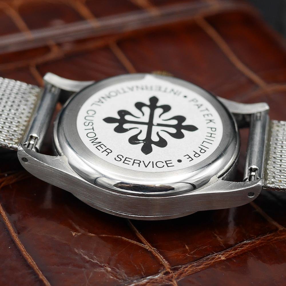 Patek Philippe Chronograph, Ref 130 in Stainless steel and Yellow Gold, Circa 1941 - Pires - Mauboussin