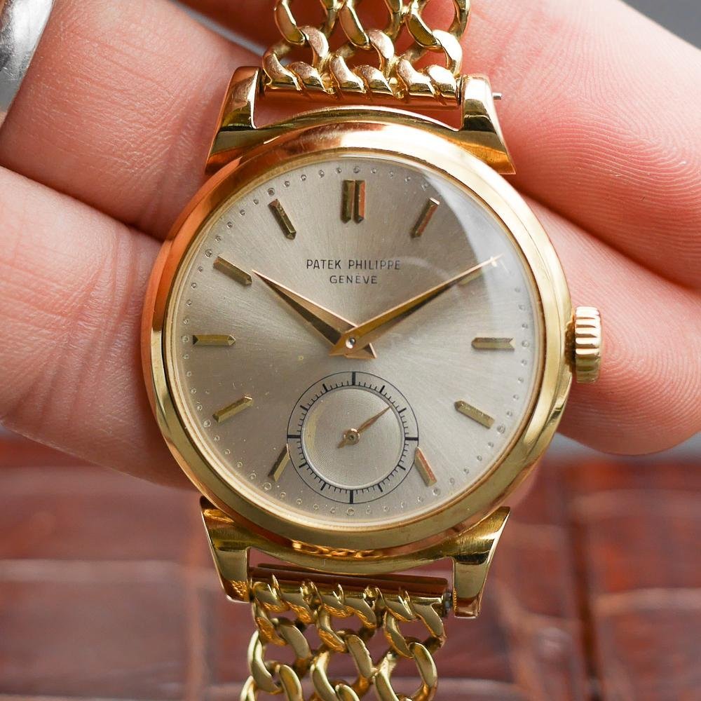 Patek Philippe Chronograph Ref 1491 Yellow Gold, Circa 1950 - Pires - Mauboussin