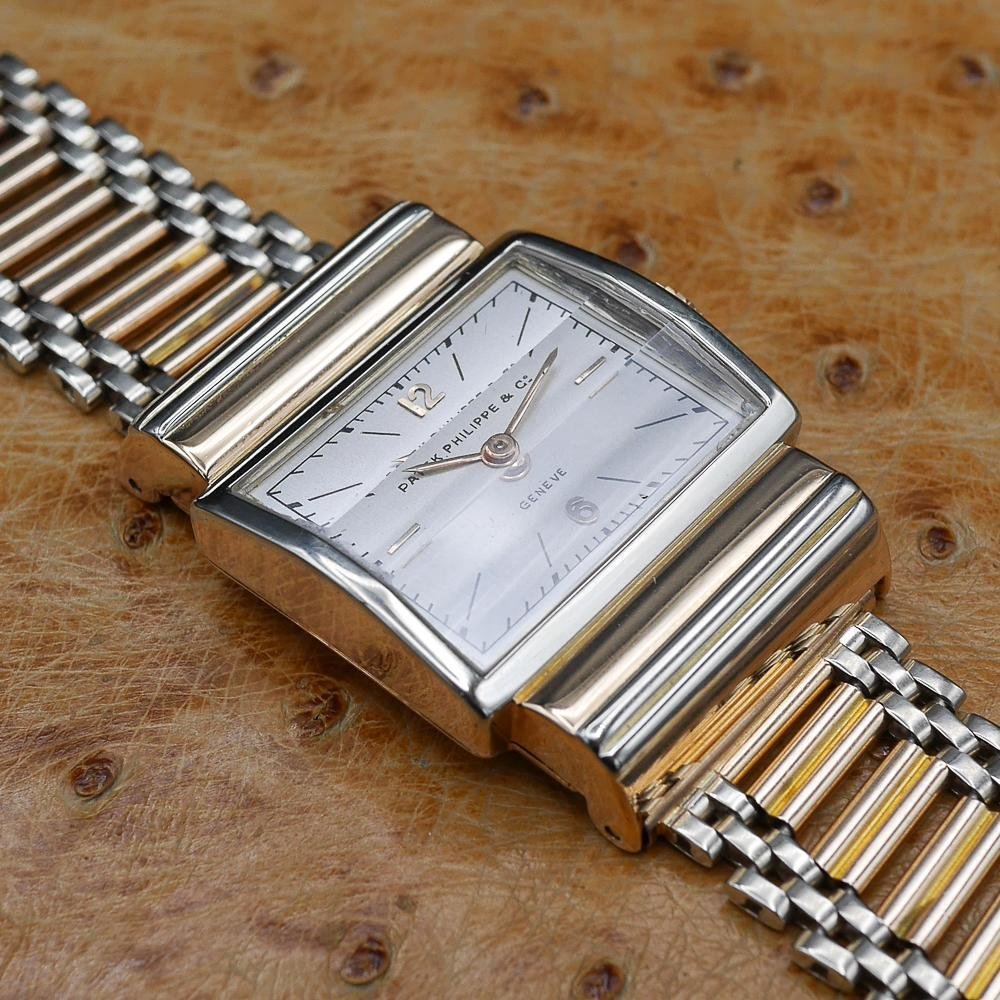Patek Philippe Driver’s Watch Ref 504 Pink & Platinum, 1938 - Pires - Mauboussin