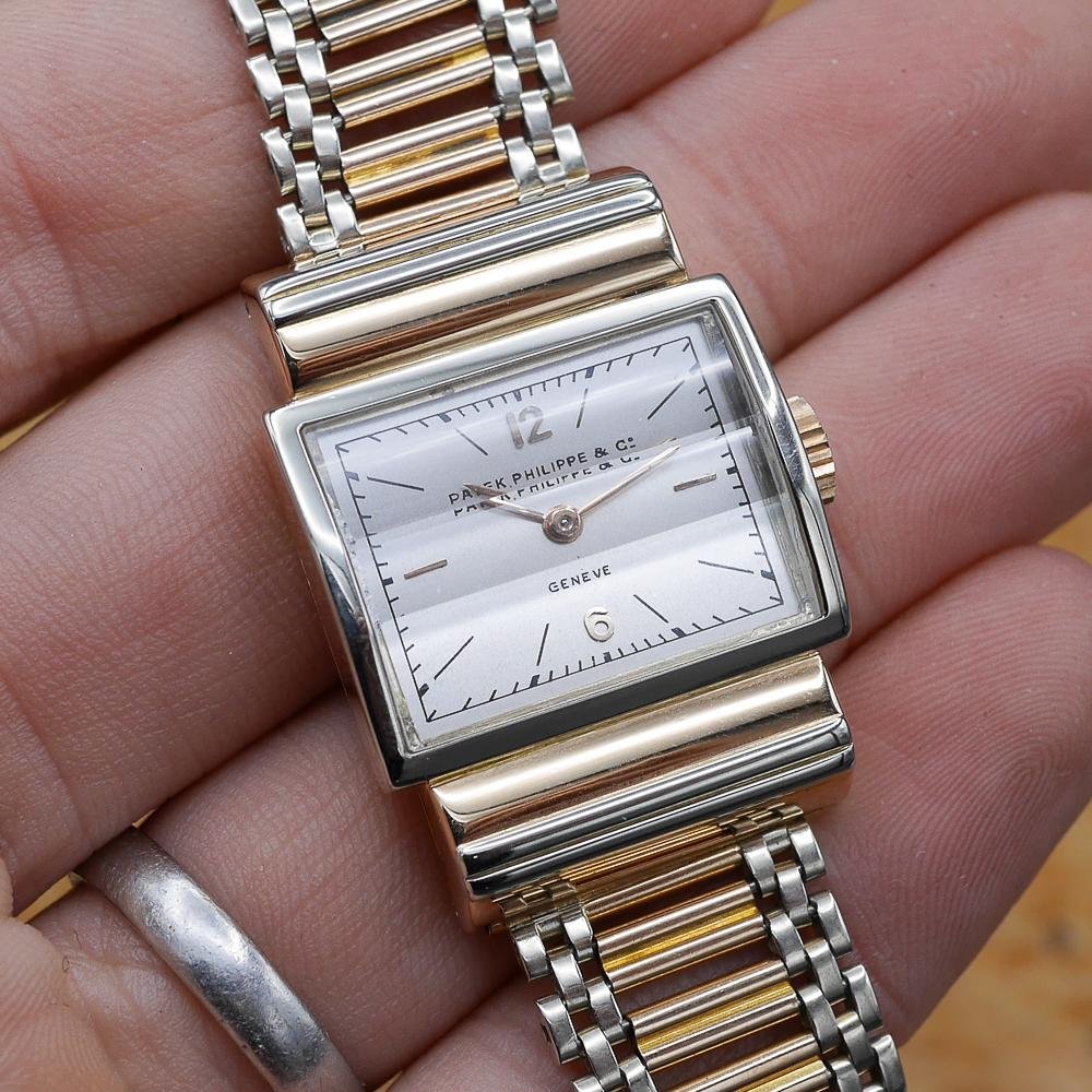 Patek Philippe Driver’s Watch Ref 504 Pink & Platinum, 1938 - Pires - Mauboussin