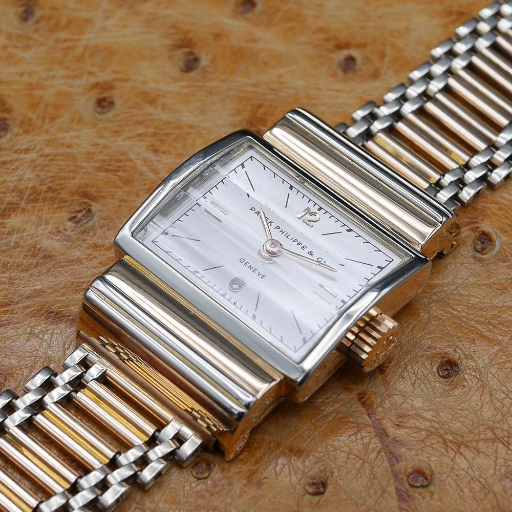 Patek Philippe Driver’s Watch Ref 504 Pink & Platinum, 1938 - Pires - Mauboussin