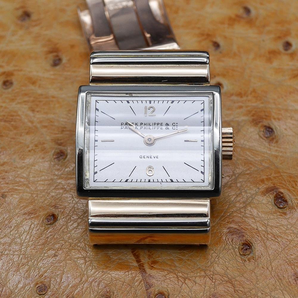 Patek Philippe Driver’s Watch Ref 504 Pink & Platinum, 1938 - Pires - Mauboussin