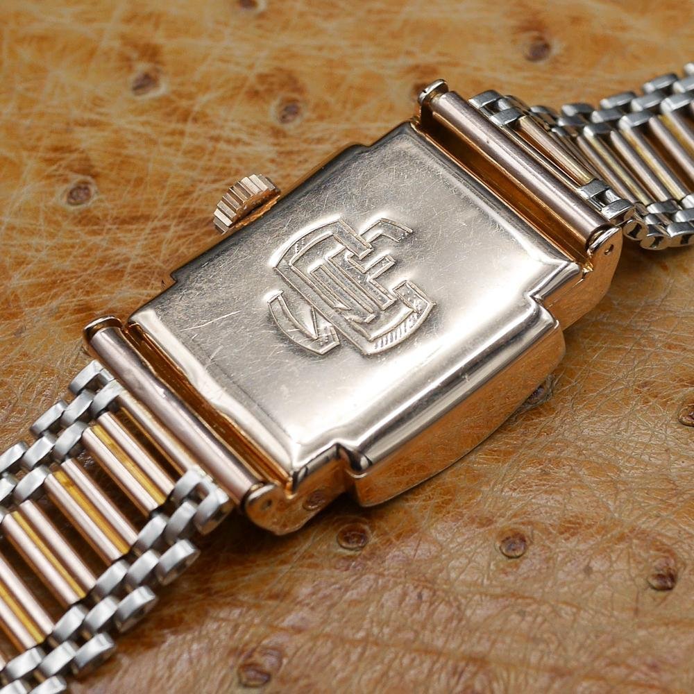Patek Philippe Driver’s Watch Ref 504 Pink & Platinum, 1938 - Pires - Mauboussin