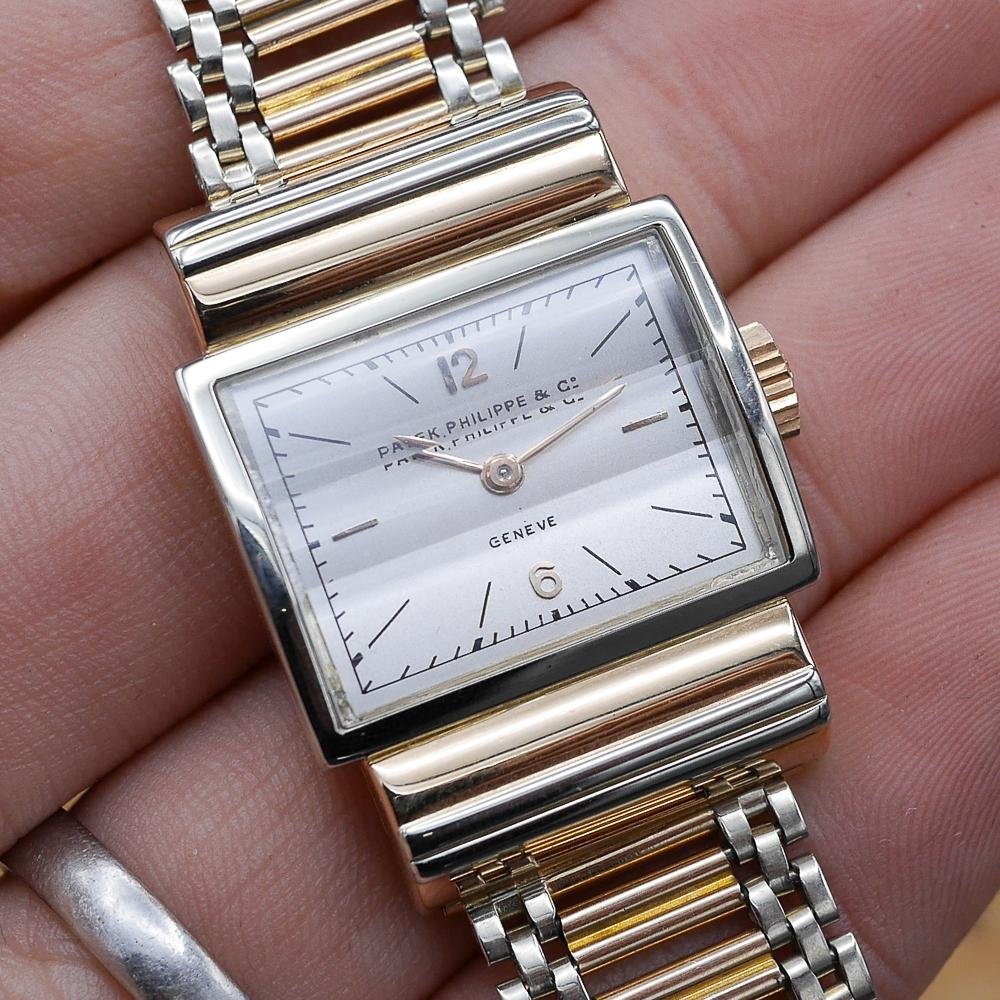 Patek Philippe Driver’s Watch Ref 504 Pink & Platinum, 1938 - Pires - Mauboussin