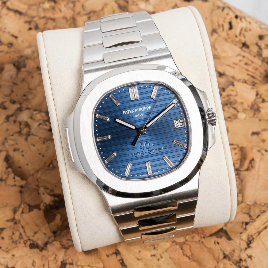 Patek Philippe Nautilus 40 Anniversary Ref.5711/1P Platinum - Pires - Mauboussin