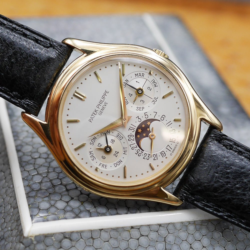 Patek Philippe Perpetual Calendar Ref 3941, Yellow Gold, 1990 - Pires - Mauboussin