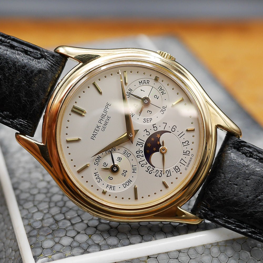 Patek Philippe Perpetual Calendar Ref 3941, Yellow Gold, 1990 - Pires - Mauboussin