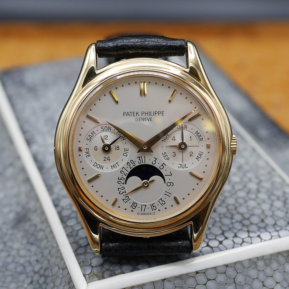 Patek Philippe Perpetual Calendar Ref 3941, Yellow Gold, 1990 - Pires - Mauboussin