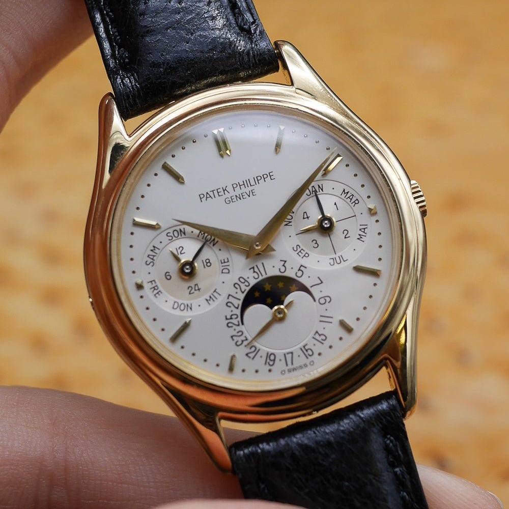 Patek Philippe Perpetual Calendar Ref 3941, Yellow Gold, 1990 - Pires - Mauboussin