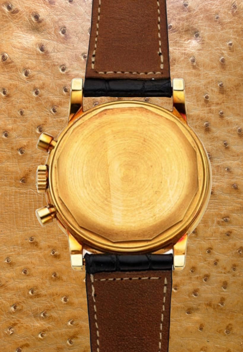 Patek Philippe Ref. 3970/E Perpetual Calendar Chronograph in Yellow Gold from 1990 - Pires - Mauboussin