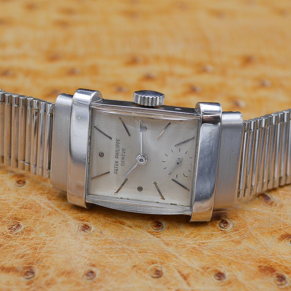 Patek Philippe Top Hat Ref 1450 in Platinum, Circa 1952 - Pires - Mauboussin
