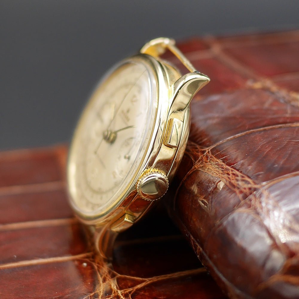 Rolex Chronograph Antimagnetic, Ref 2508 in Pink Gold, Circa 1950 - Pires - Mauboussin