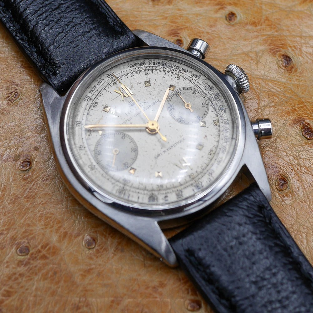 Rolex Chronograph Ref. 4500 Stainless Steel, Circa 1946 - Pires - Mauboussin