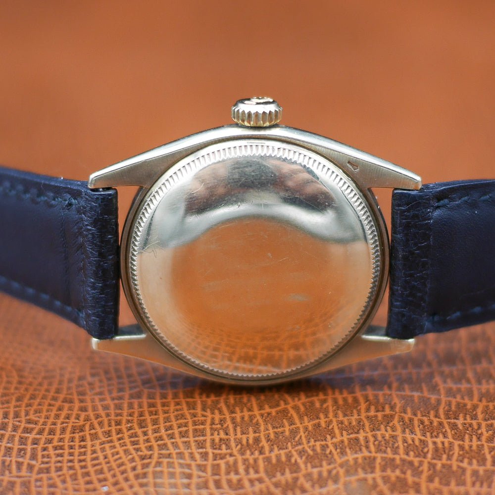 Rolex Oyster Perpetual Date, Ref 6085 in Yellow Gold, Circa 1954 - Pires - Mauboussin